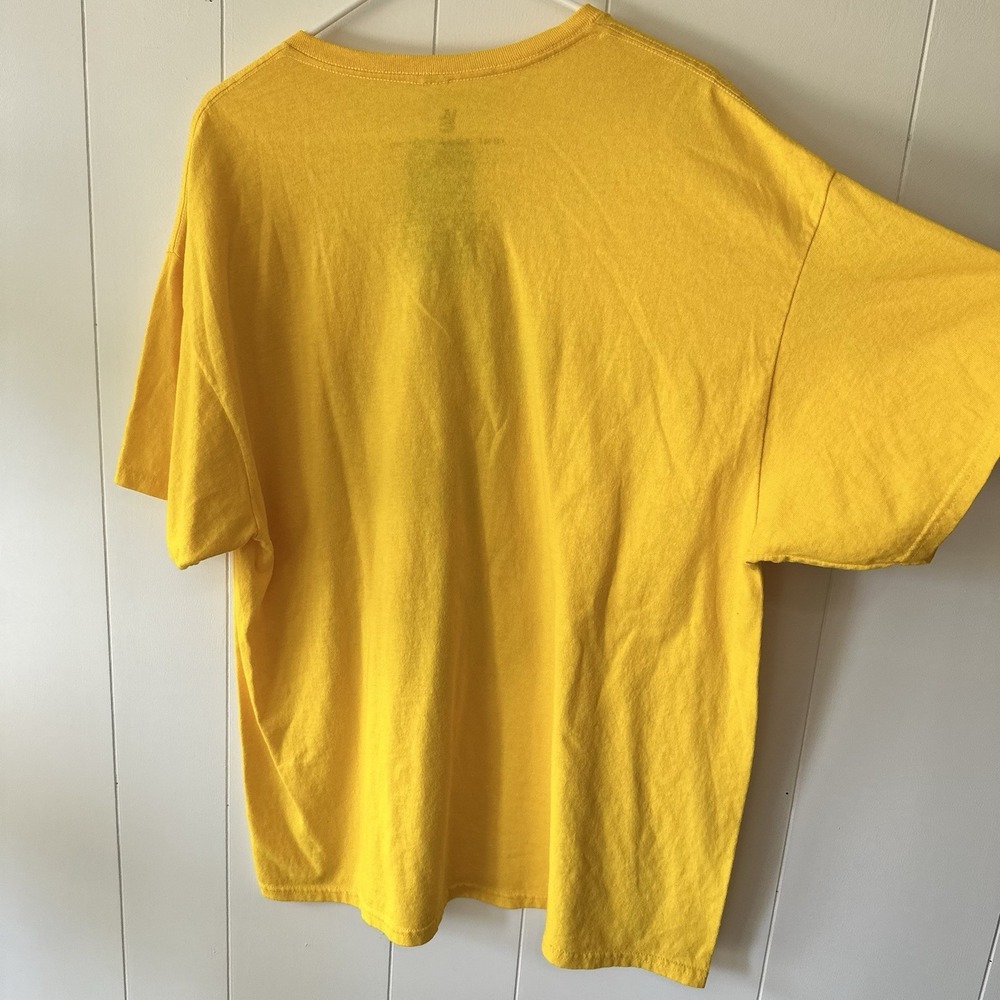 Junk Food Mickey Mouse Graphic Tee Yellow Oversized Disney Vintage Style XL NWT - Picture 5 of 8